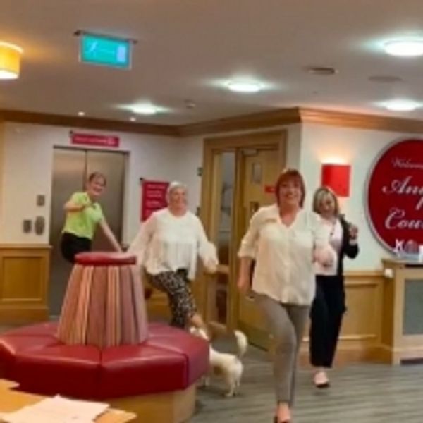 VIDEO: Care Home Workers Dance to Cheer Up Residents - UK Regional Theater Video