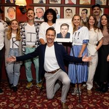 Photos: Eric McCormack Unveils Sardi's Caricature
