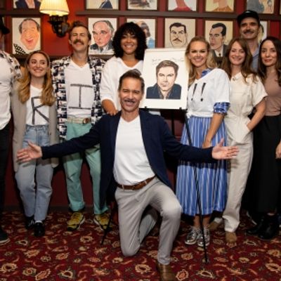 Photos: Eric McCormack Unveils Sardi&#039;s Caricature