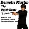 Demetri Martin To Bring THE QUICK DRAW TOUR To Denver’s Paramount Theatre