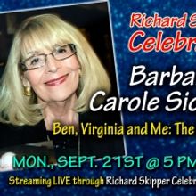 Richard Skipper Celebrates Barbara Carole Sickmen Tonight
