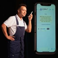 Review: DUDE! WAA'S MY PHONE? at Artscape Arena Photo
