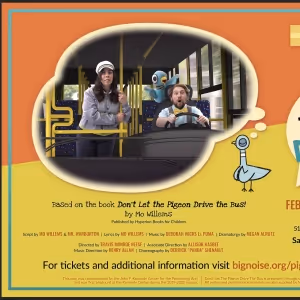 DON'T LET THE PIGEON DRIVE THE BUS to be Presented at Big Noise Theatre