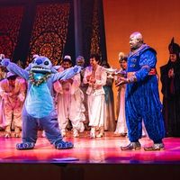 Photo/Video: Stitch Makes Appearance at ALADDIN on Broadway Video
