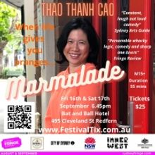 Thao Thanh Cao Shares Her Near Death Experience in MARMALADE