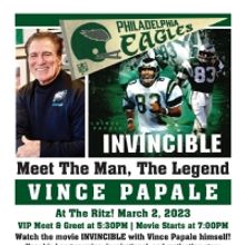 THE LEGEND VINCE PAPALE AT THE RITZ Announced At Ritz Theater & Performing Arts Cent