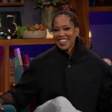VIDEO: Regina King Talks ONE NIGHT IN MIAMI on THE LATE LATE SHOW
