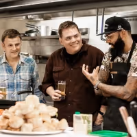 FAST FOODIES Features Celebrity Guests Steve Lemme & Kevin Heffernan
