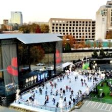 Downtown Raleigh Ice Skating Rink Returning To Red Hat Amphitheater This November!