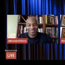 VIDEO: Brandon Victor Dixon Visits Backstage LIVE with Richard Ridge- Watch Now!