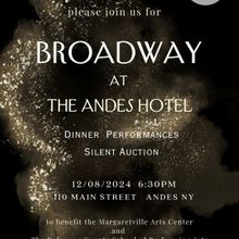 A Night of Broadway in The Catskills Will Benefit The Margaretville Arts Center