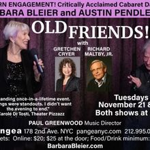 Barbara Bleier and Austin Pendleton Bring OLD FRIENDS! Back To Pangea