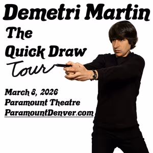 Demetri Martin Comes to the Paramount Theatre