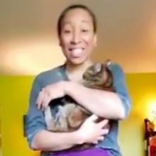 VIDEO: Ballet Teacher's Cat Crashes Her Remote Dance Class in This Hilarious Video