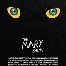 Mary Neely to Bring Variety Series THE MARY SHOW to Don’t Tell Mama