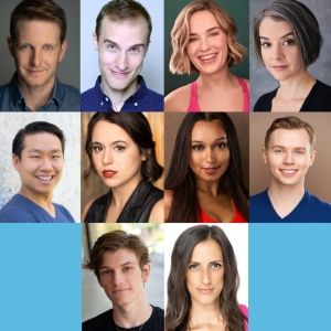 Cast Set for SINGIN’ IN THE RAIN at Playhouse on Park