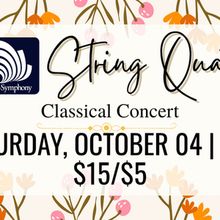 Central Ohio Symphony String Quartet To Perform At The Avalon Theatre