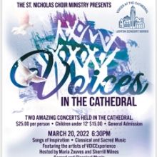 VOICExperience Returns To Tarpon Springs with VOICES IN THE CATHEDRAL, March 20