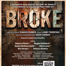 New Musical BROKE to Premiere at Theatre Row