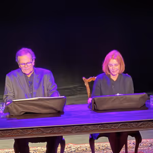 Stefanie Powers and Patrick Wayne Reunite for LOVE LETTERS Benefit Performance at El…