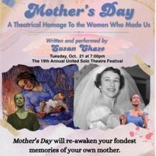 Susan Chase's MOTHER'S DAY to Return to The United Solo Festival