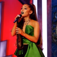 Ariana Grande Visits WICKED on Broadway