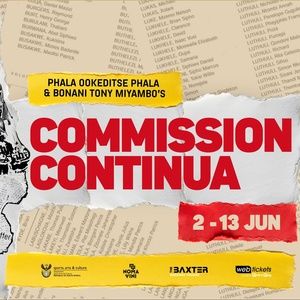 Review: COMMISSION CONTINUA at Masambe At The Baxter