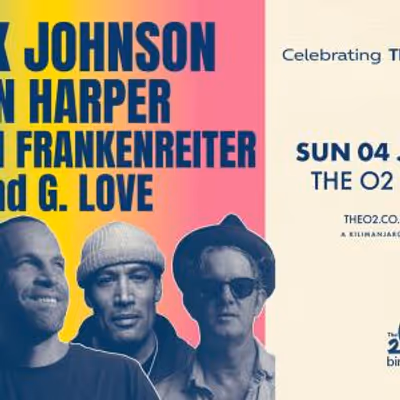 Jack Johnson to Perform at The O2's 20th Birthday Celebration