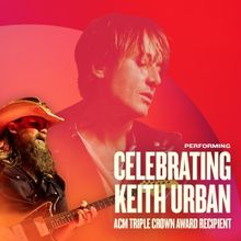 Keith Urban to be Honored with ACM Triple Crown Award at 60th ACM Awards