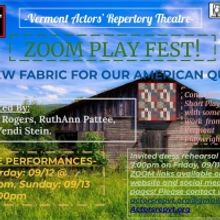 Vermont Actors' Repertory Theatre Presents A: ZOOM PLAY FEST