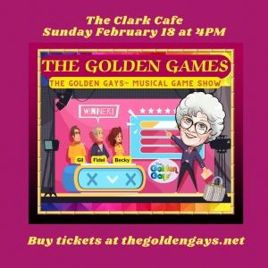 The Golden Gays' GOLDEN GAMES to Play San Diego's The Clark Cabaret & Bar