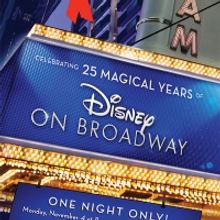 BC/EFA Benefit Celebrating 25 Years of Disney on Broadway Set for 11/4