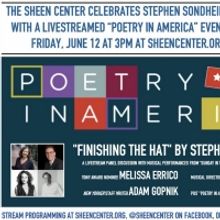 The Sheen Center to Celebrate Sondheim With POETRY IN AMERICA Event Featuring Melissa