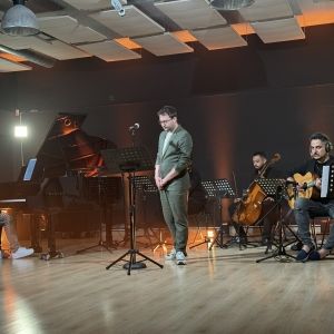 AUDIO: Dustin Calderón presenta 'Para siempre, Tal vez' junto al cantante y actor…