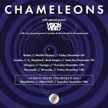 Chameleons Announce Winter 2024 Tour Dates