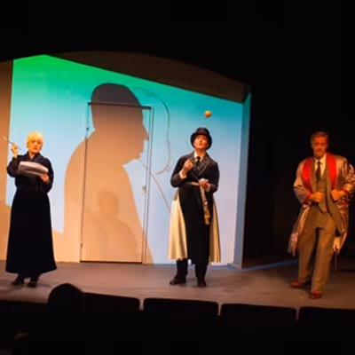 Review: THE 39 STEPS IS A DELIGHTFUL ROMP AT ELMWOOD PLAYHOUSE