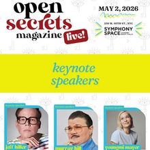 Jeff Hiller, Murray Hill, Youngmi Mayer to Keynote OPEN SECRETS LIVE in NYC