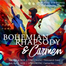 New West Symphony Celebrates Musical Milestones with BOHEMIAN RHAPSODY & CARMEN In Ap