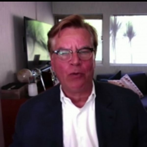 VIDEO: Aaron Sorkin Says He's Stressed About The Election on THE LATE LATE SHOW - Broadway Theater Video