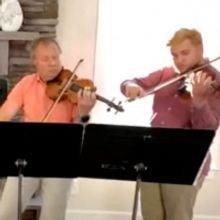 VIDEO: NSO's Pavel Pekarsky and Family Perform From Home