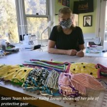 Local Youth Theatre Group Creates Protective Masks For Medical Personnel