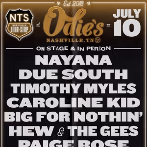 Nashville Tour Stop Announces One-Night-Only Showcase At Odie's Bar