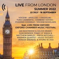 Phoenix Chorale Concert to be Presented This Summer as Part of the LIVE FROM LONDON…