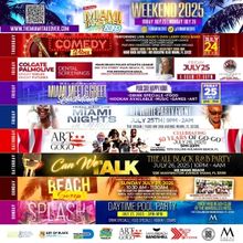 Lineup Set for 17th Annual Miami Takeover This July