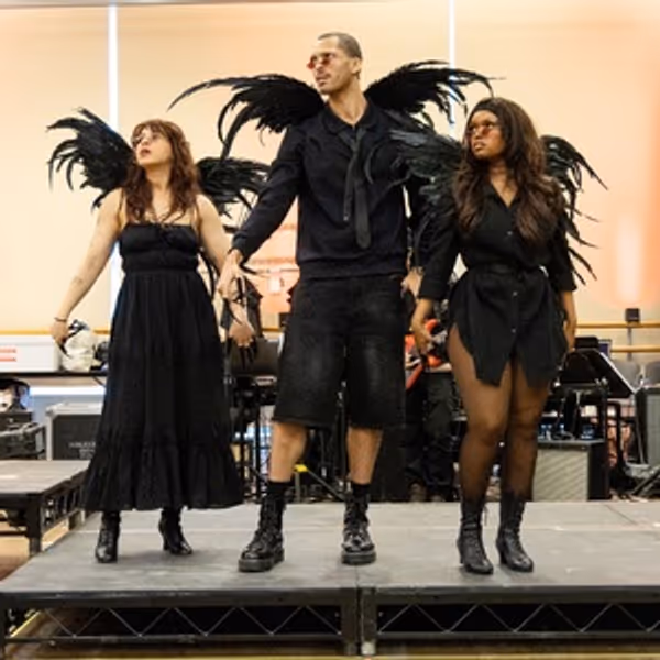Video: Inside a Killer Day of Rehearsals with the Cast of BLOOD/LOVE Photo