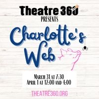Theatre 360 Presents CHARLOTTE'S WEB, March 31