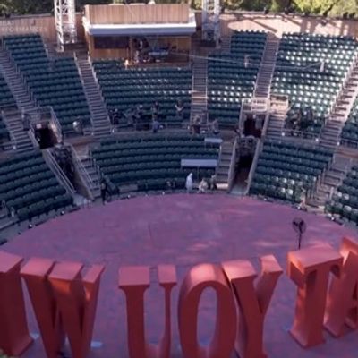 Video: Behind the Scenes of the Renovated Delacorte Theater in Central Park