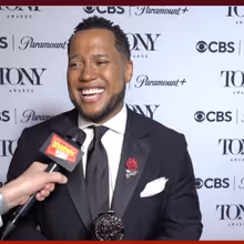 Video: Branden Jacobs-Jenkins & Glenn Davis Celebrate Tony Win for Best Play