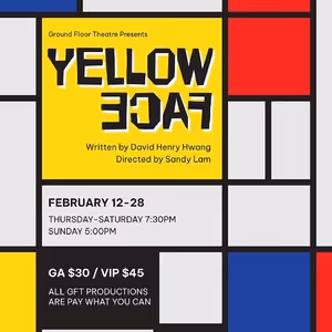 Cast Set for YELLOW FACE Regional Premiere at Ground Floor Theatre