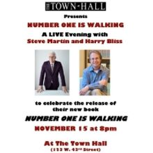 Steve Martin & Harry Bliss to Discuss Their Book NUMBER ONE IS WALKING at The Town…